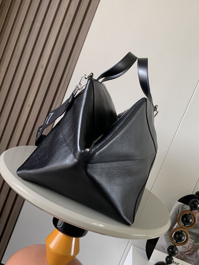 Loewe original calfskin puzzle fold duffle B510PUB black