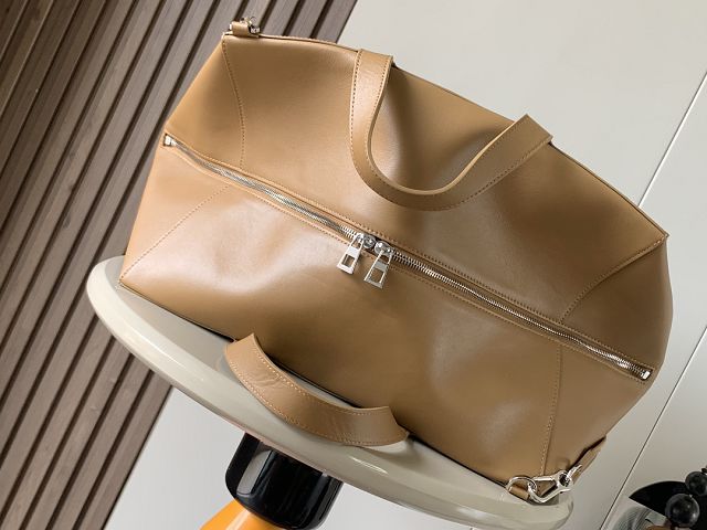 Loewe original calfskin puzzle fold duffle B510PUB toffee