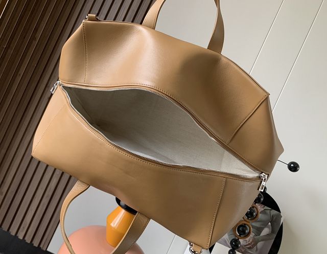 Loewe original calfskin puzzle fold duffle B510PUB toffee