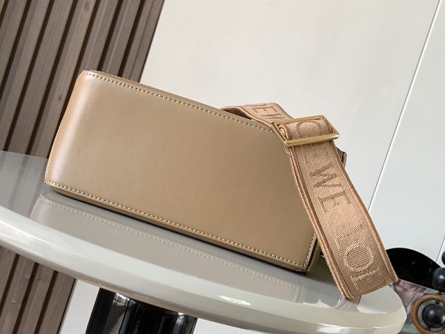 Loewe original calfskin small puzzle bag A510P60 apricot