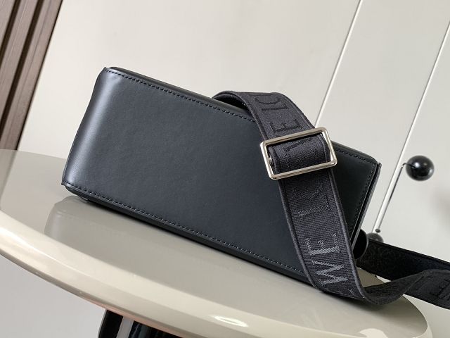 Loewe original calfskin small puzzle bag A510P60 black