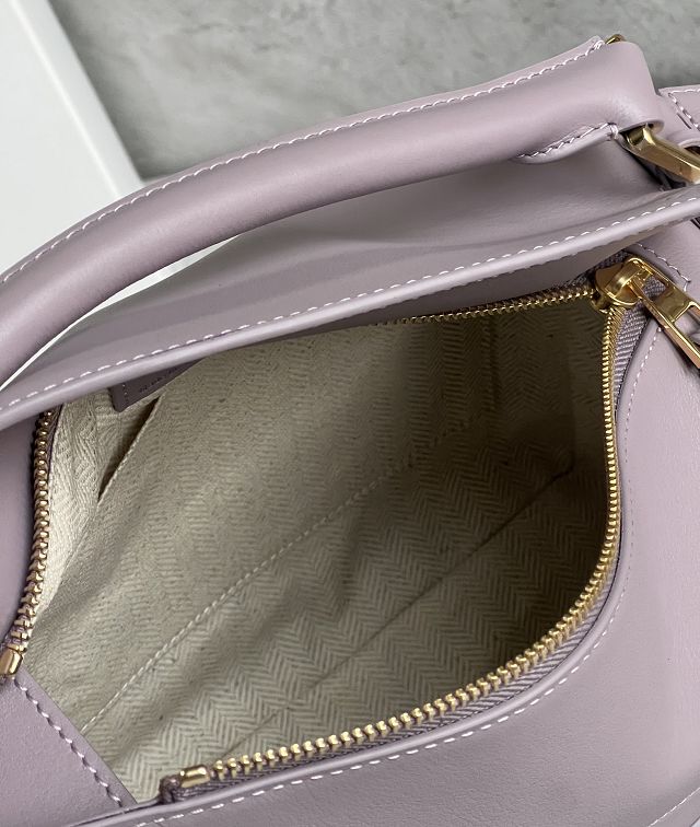 Loewe original calfskin small puzzle bag A510P60 light purple
