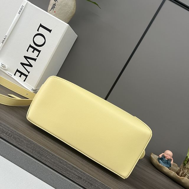 Loewe original calfskin small puzzle bag A510P60 light yellow