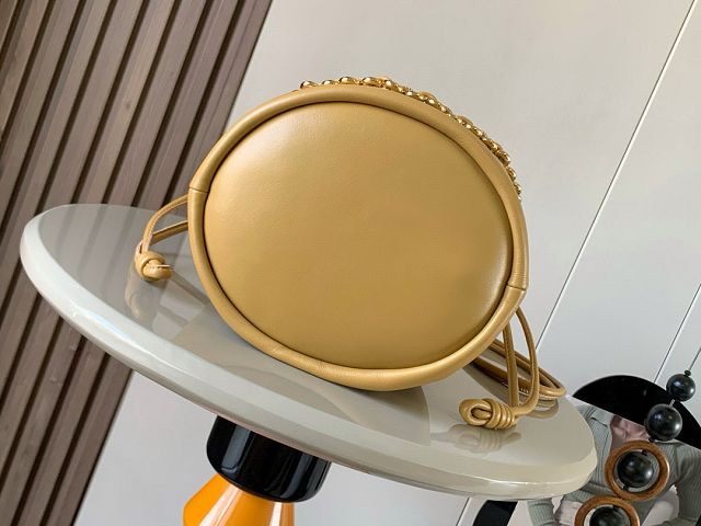 Loewe original lambskin flamenco purse bucket A411FPB sahara