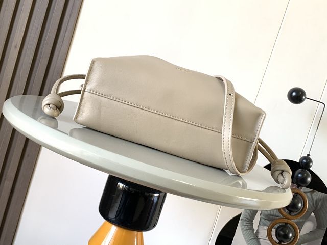 Loewe original calfskin mini flamenco clutch A411FC2 sand