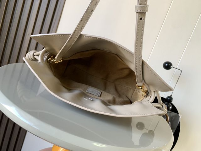 Loewe original calfskin mini flamenco clutch A411FC2 sand