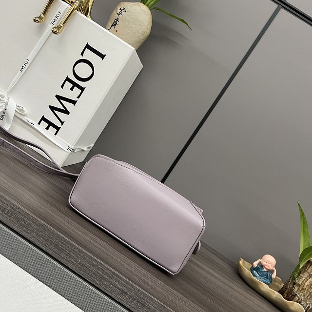 Loewe original calfskin mini puzzle bag A510P88 light purple
