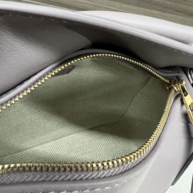 Loewe original calfskin mini puzzle bag A510P88 light purple