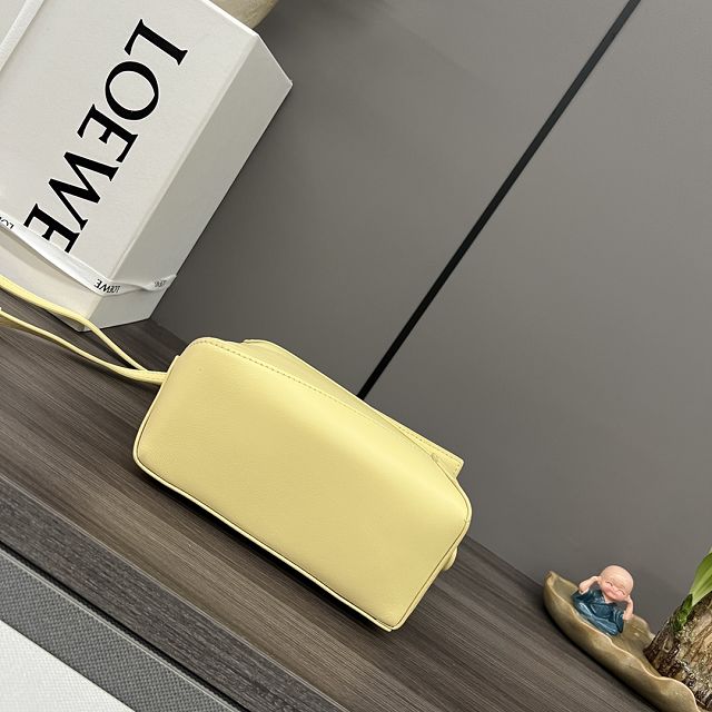 Loewe original calfskin mini puzzle bag A510P88 yellow