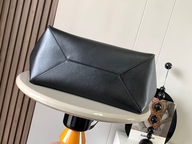 Loewe original calfskin large puzzle fold tote B933Q18 black