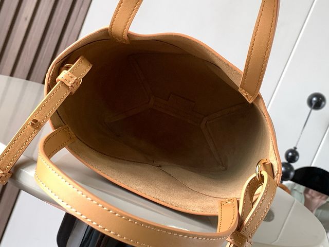 Loewe original calfskin mini puzzle fold tote A657V25 desert