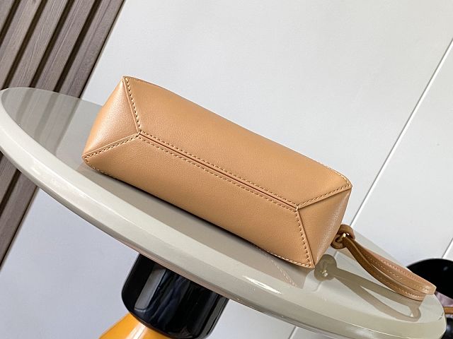 Loewe original calfskin puzzle fold pouch C510PT1 desert