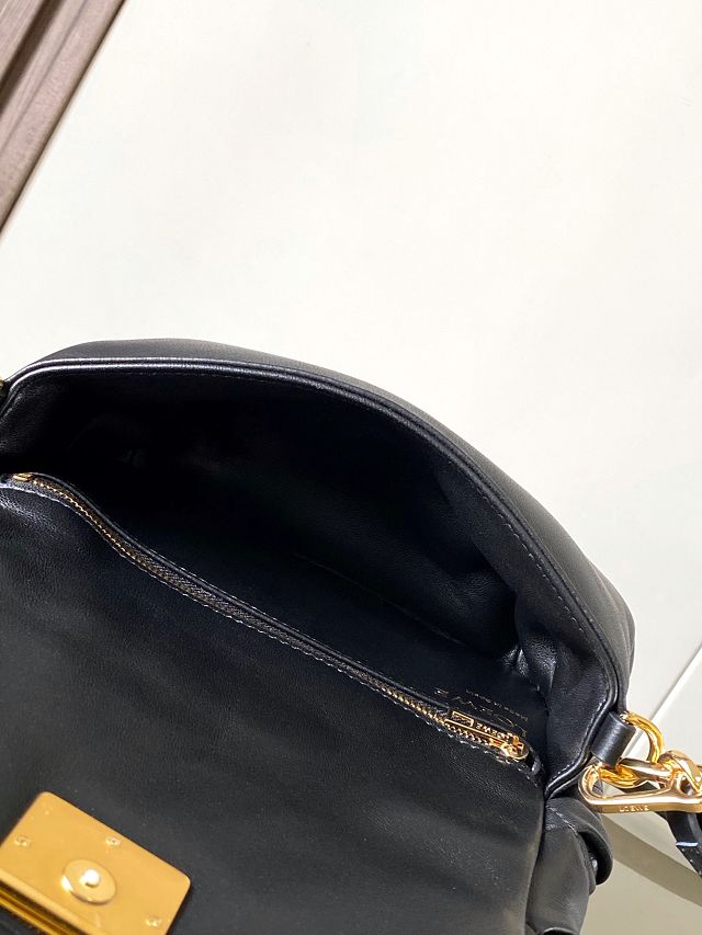 Loewe original lambskin mini goya puffer bag A896W56 black