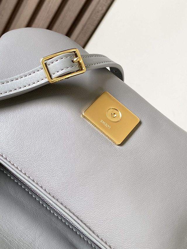 Loewe original lambskin mini goya puffer bag A896W56 grey