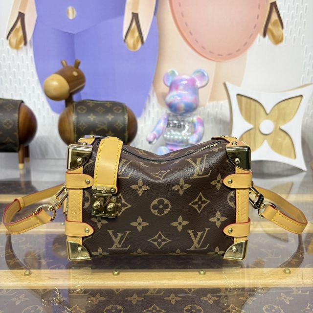Louis vuitton original monogram canvas mini side trunk M46815