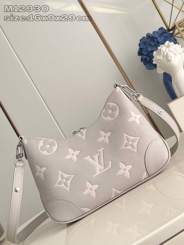 Louis vuitton original calfskin boulogne pm M14211 grey