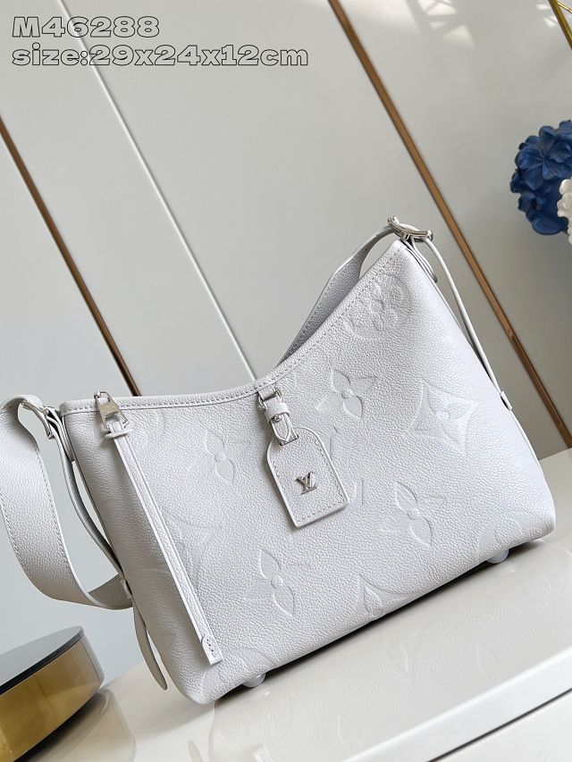 Louis vuitton original calfskin carryAll pm M12917 light grey