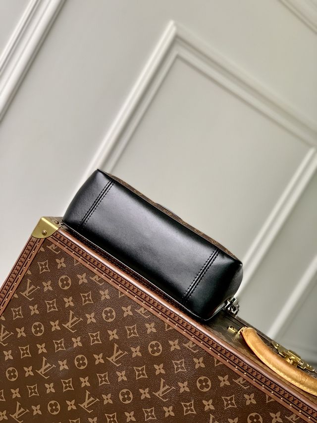 Louis vuitton original calfskin dauphine soft MM M13450 black
