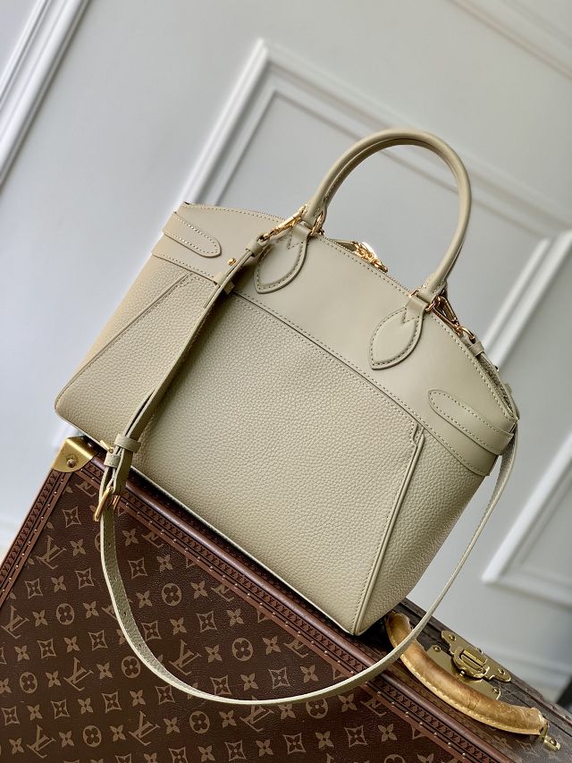 Louis vuitton original calfskin lock it MM bag M11214 clay