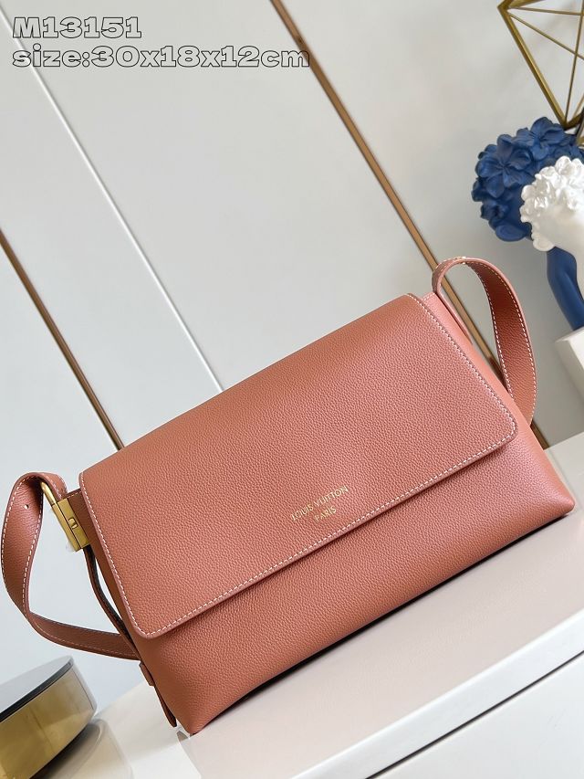 Louis vuitton original calfskin low key messenger M13151 brown