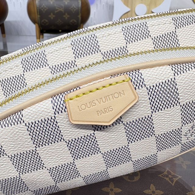 Louis vuitton original damier azur keepit bumbag N00230