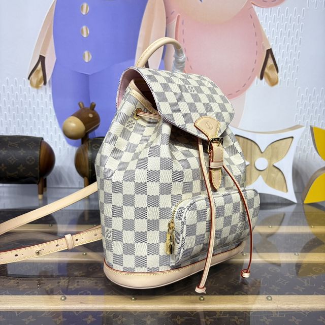 Louis vuitton original damier azur montsouris backpack pm N00120
