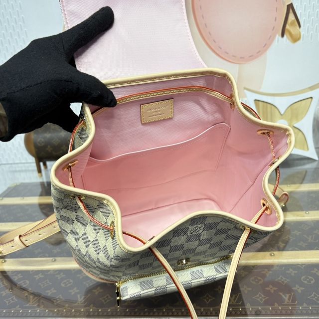 Louis vuitton original damier azur montsouris backpack pm N00120