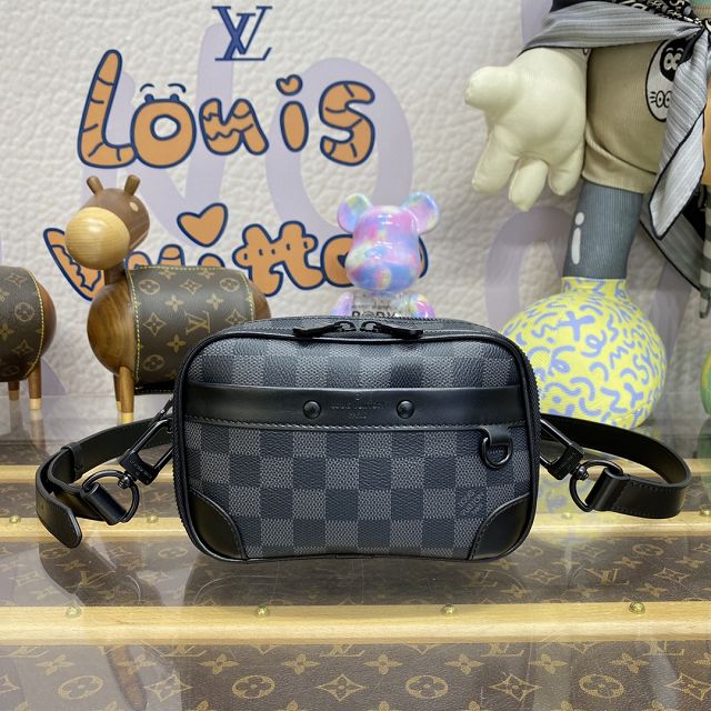 Louis vuitton original damier graphite nano alpha messenger bag N82541