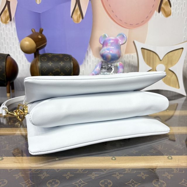 Louis vuitton original lambskin coussin pm bag M13233 white