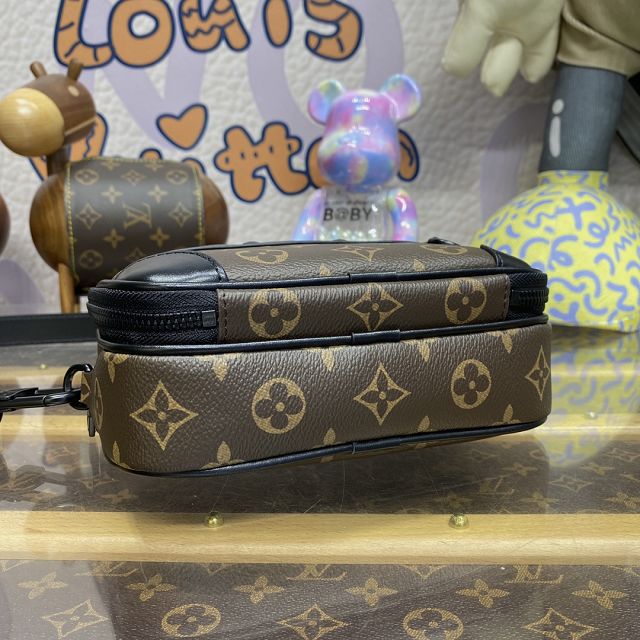 Louis vuitton original monogram canvas nano alpha messenger bag M82543