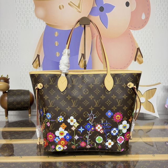 Louis vuitton original monogram canvas neverfull mm M13271