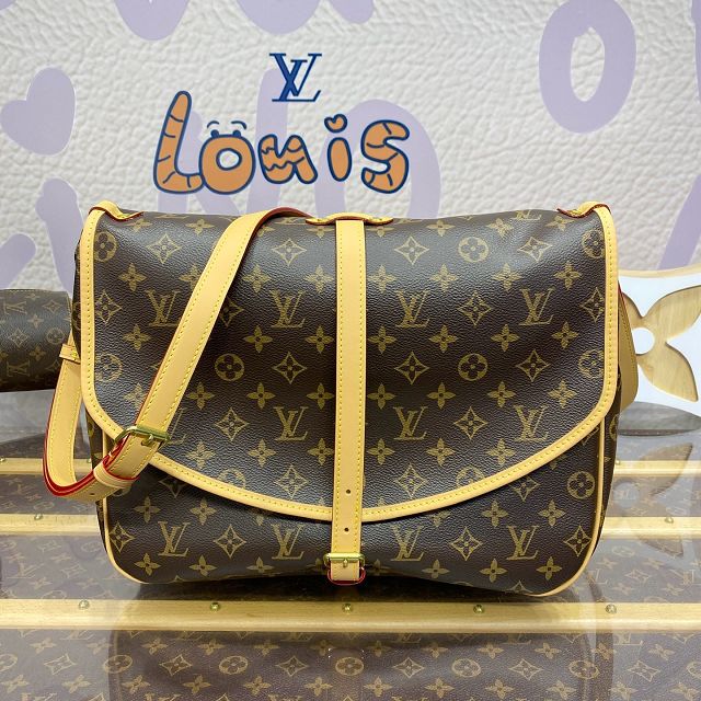 Louis vuitton original monogram canvas saumur mm M42254