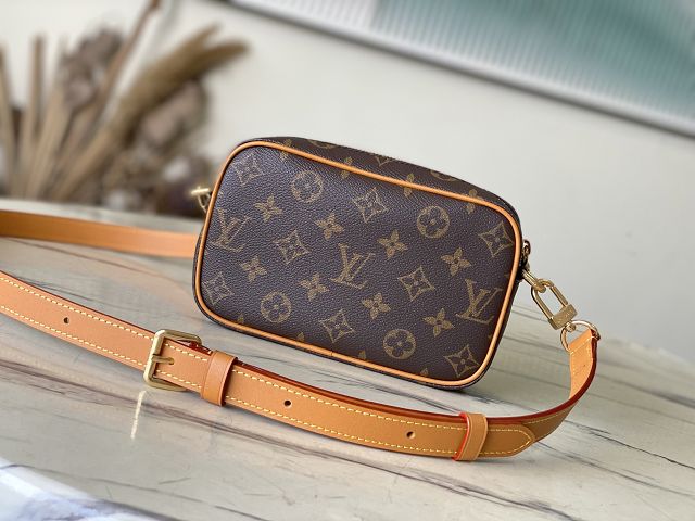 Louis vuitton original monogram canvas wearable wallet M14058