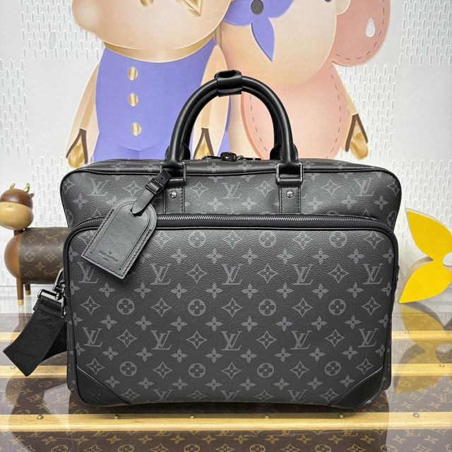 Louis vuitton original monogram eclipse weekender bag M11512