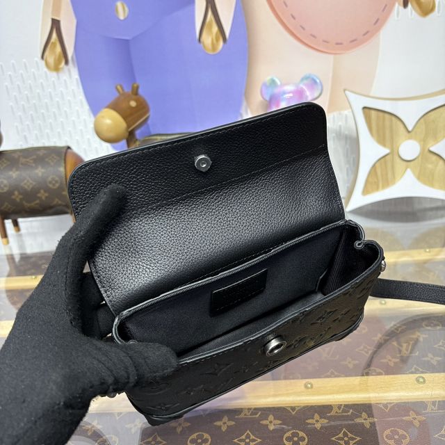 Louis vuitton original calfskin steamer east west M13888 black