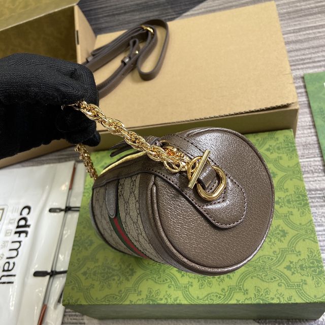 GG original canvas ophidia mini shoulder bag 795208 coffee