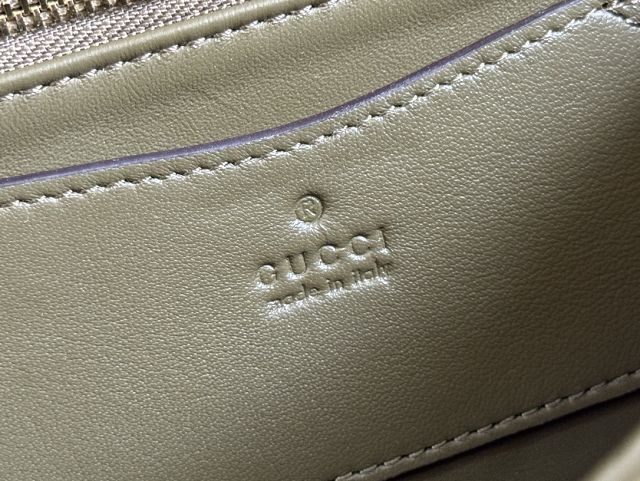 GG original lambskin milano mini top handle bag 806017 green