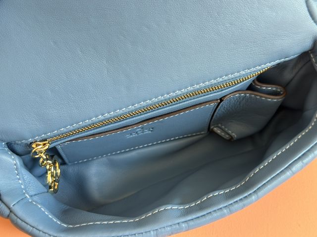 GG original lambskin milano mini top handle bag 806017-2 blue