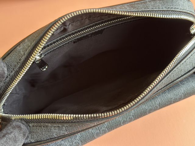 GG original calfskin supreme small crossbody bag 795464 black