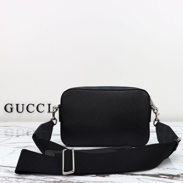 GG original calfskin supreme small crossbody bag 795465 black