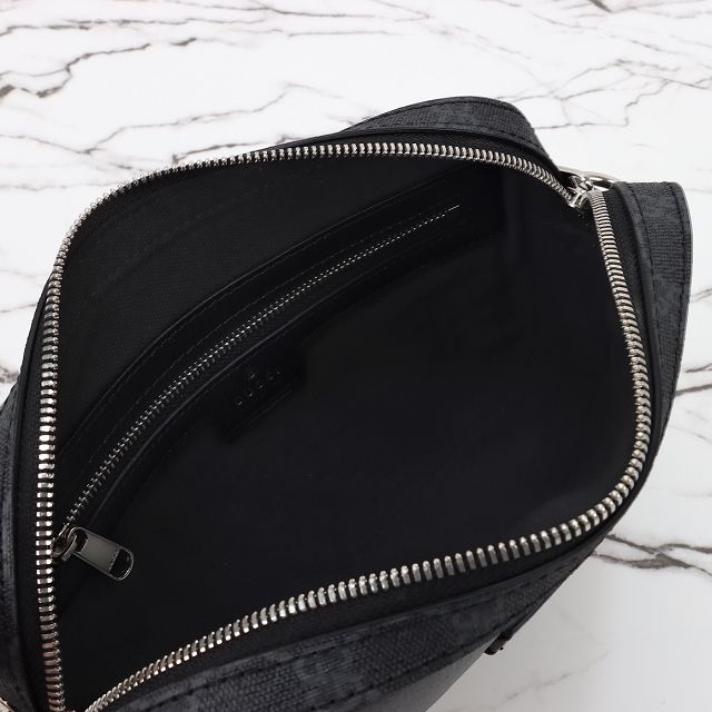 GG original calfskin supreme small crossbody bag 795465 black