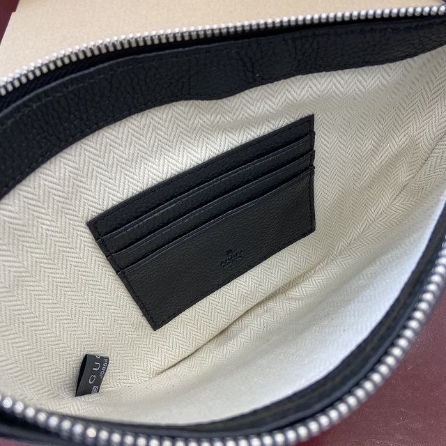 GG original calfskin B small bag 824529 black