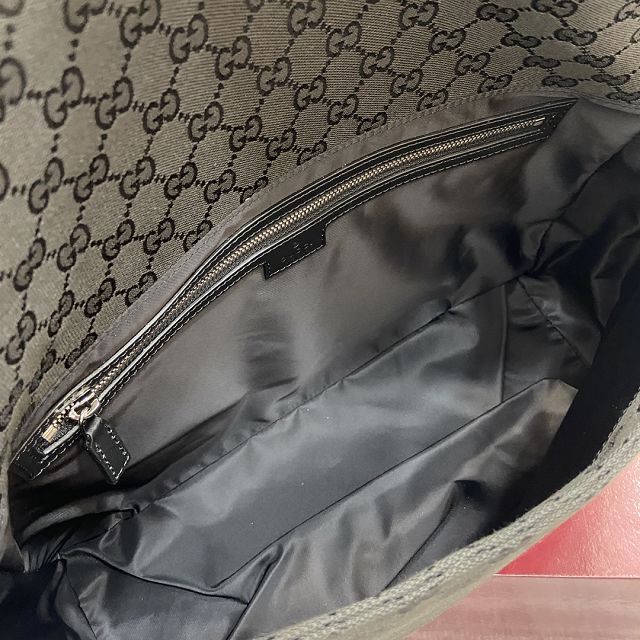 GG original canvas large crossbody bag 821616 black