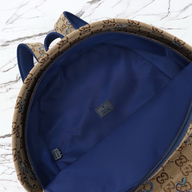 GG original canvas medium backpack 800265 beige