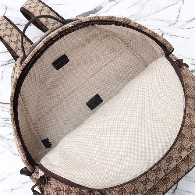 GG original canvas medium backpack 824624 beige