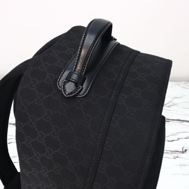 GG original canvas medium backpack 824624 black