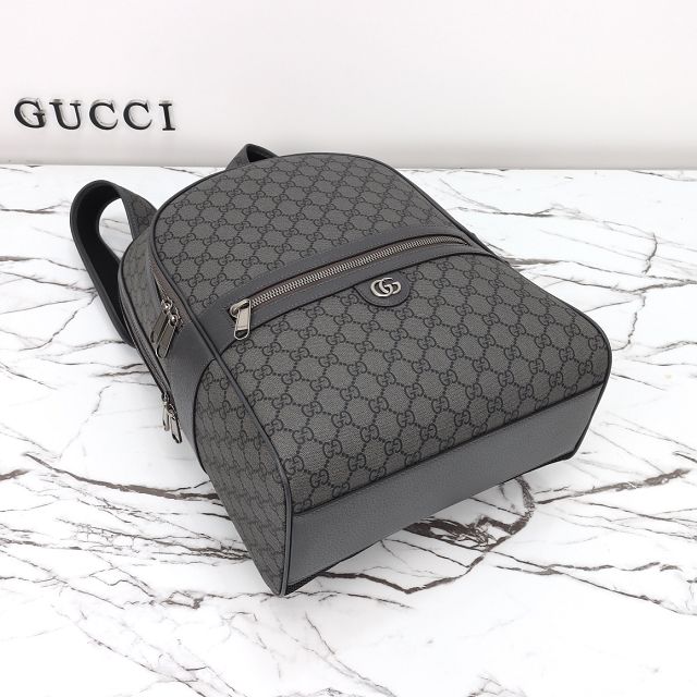 GG original canvas ophidia medium backpack 821938 grey