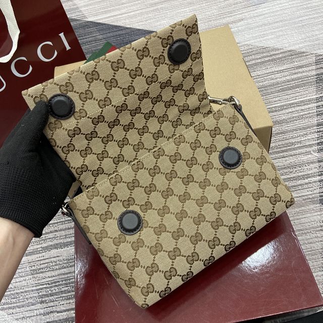 GG original canvas small crossbody bag 821617 beige