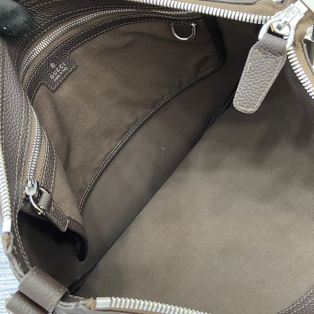 GG original calfskin body shoulder bag 801887 dark brown