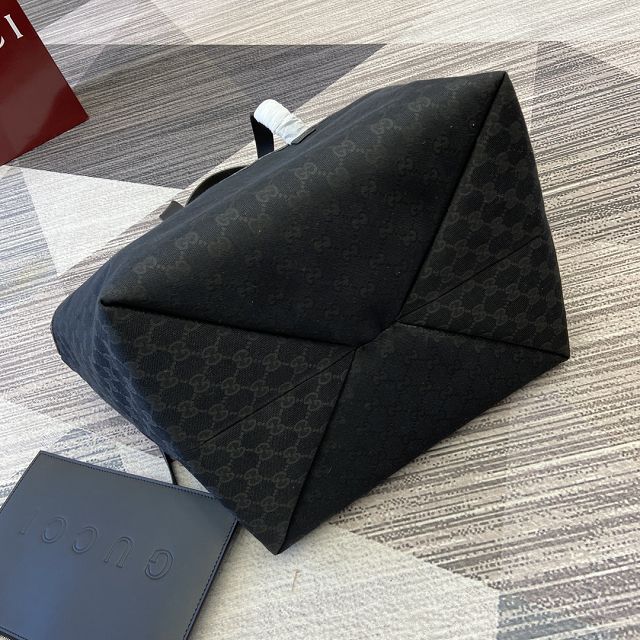 GG original canvas totissima medium tote bag 788203 black